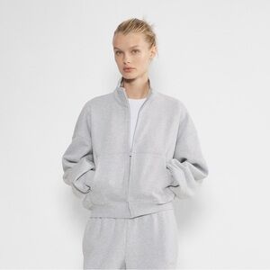 Aritzia Cozy Fleece Mega Mockneck Zip-Up